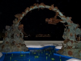 IMG 3410  Dive Sculpture at Night